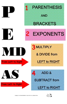 Order of Operations 33 Math Worksheet