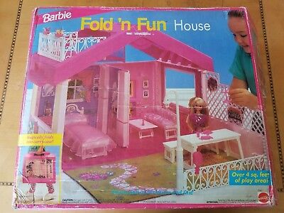 Ebay for Fun Barbie Fold n Fun House on Ebay