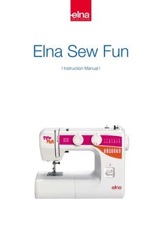 Elna 6200 User Manual ManualMachine.com