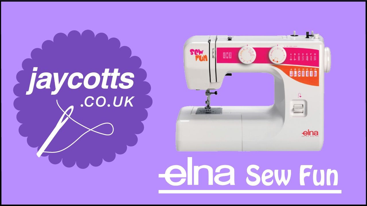 Elna Sew Fun Sewing Machine - YouTube