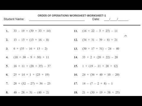 Teaching Order of Operations No-fail Strategies that Work!